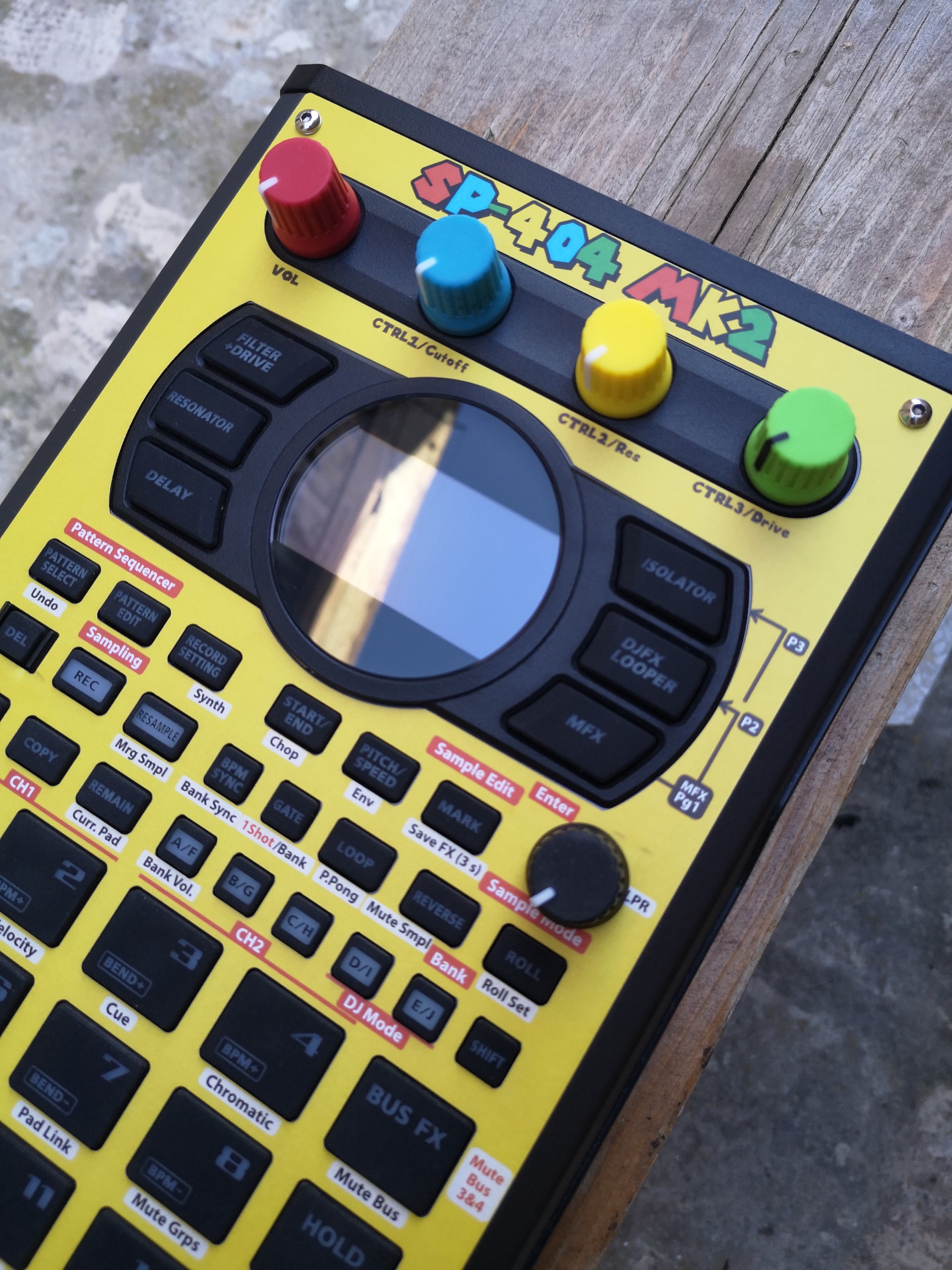 Super Mario World - Roland SP-404 MKII Skin