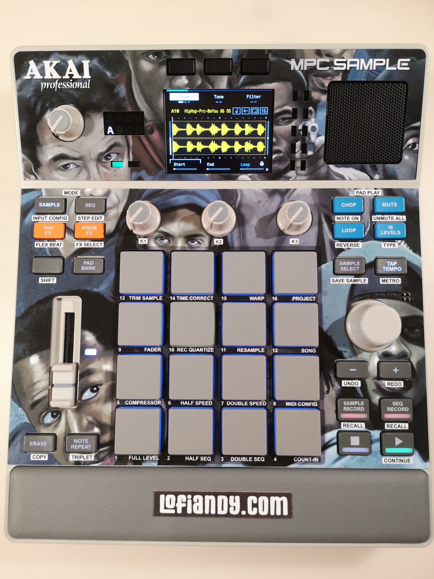 The Wire - AKAI MPC Sample Skin