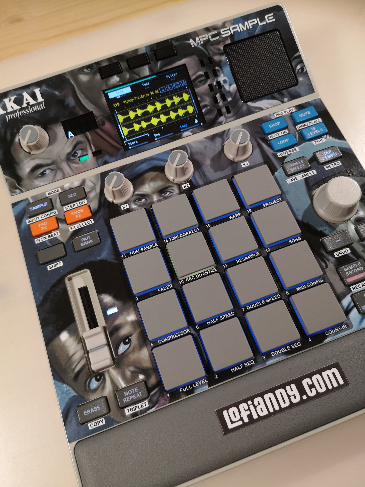 The Wire - AKAI MPC Sample Skin