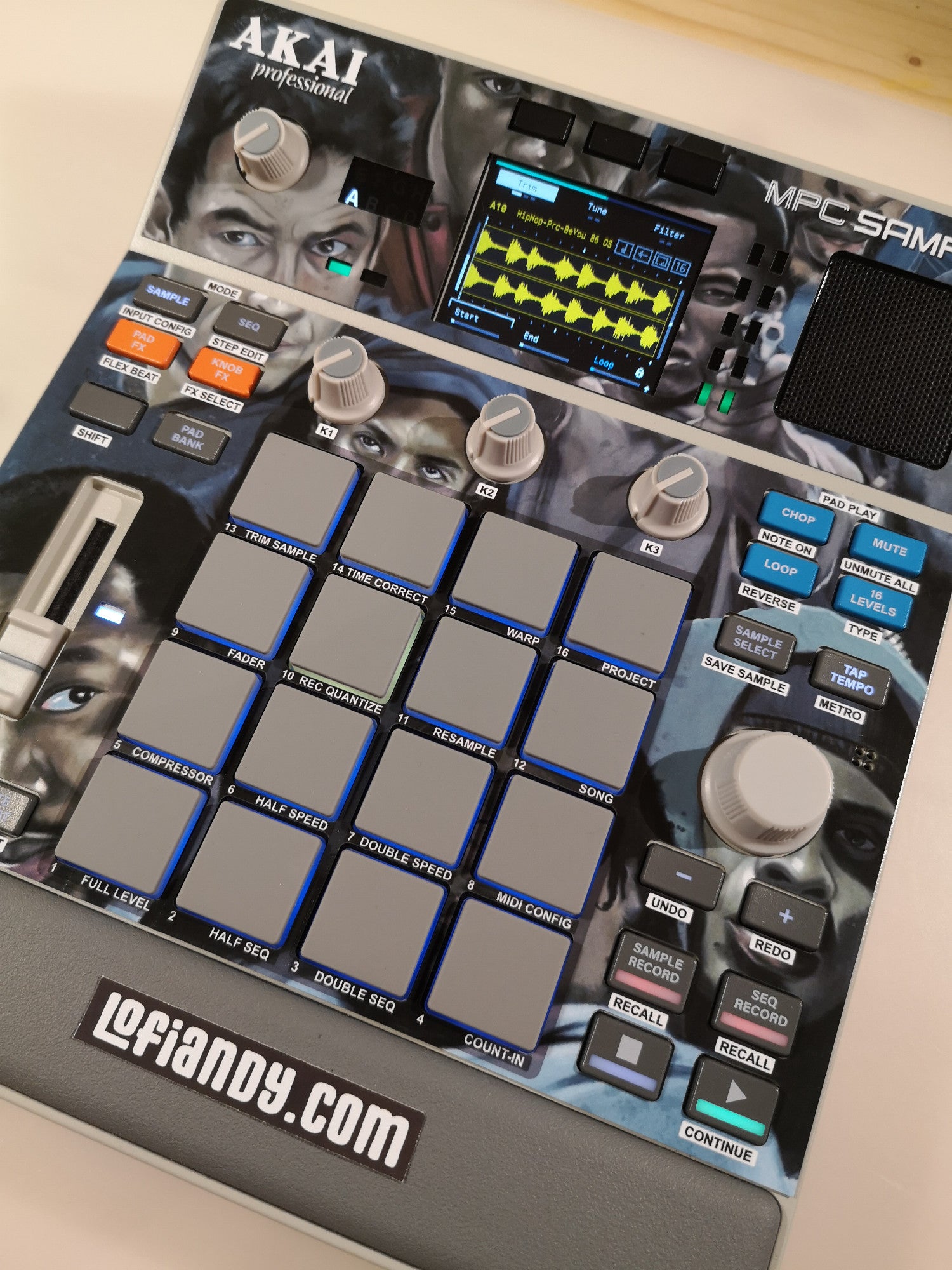 The Wire - AKAI MPC Sample Skin