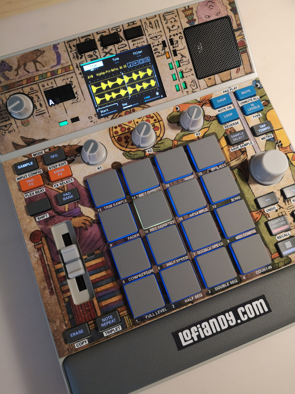 TMNT - Pizza Time - AKAI MPC Sample Skin