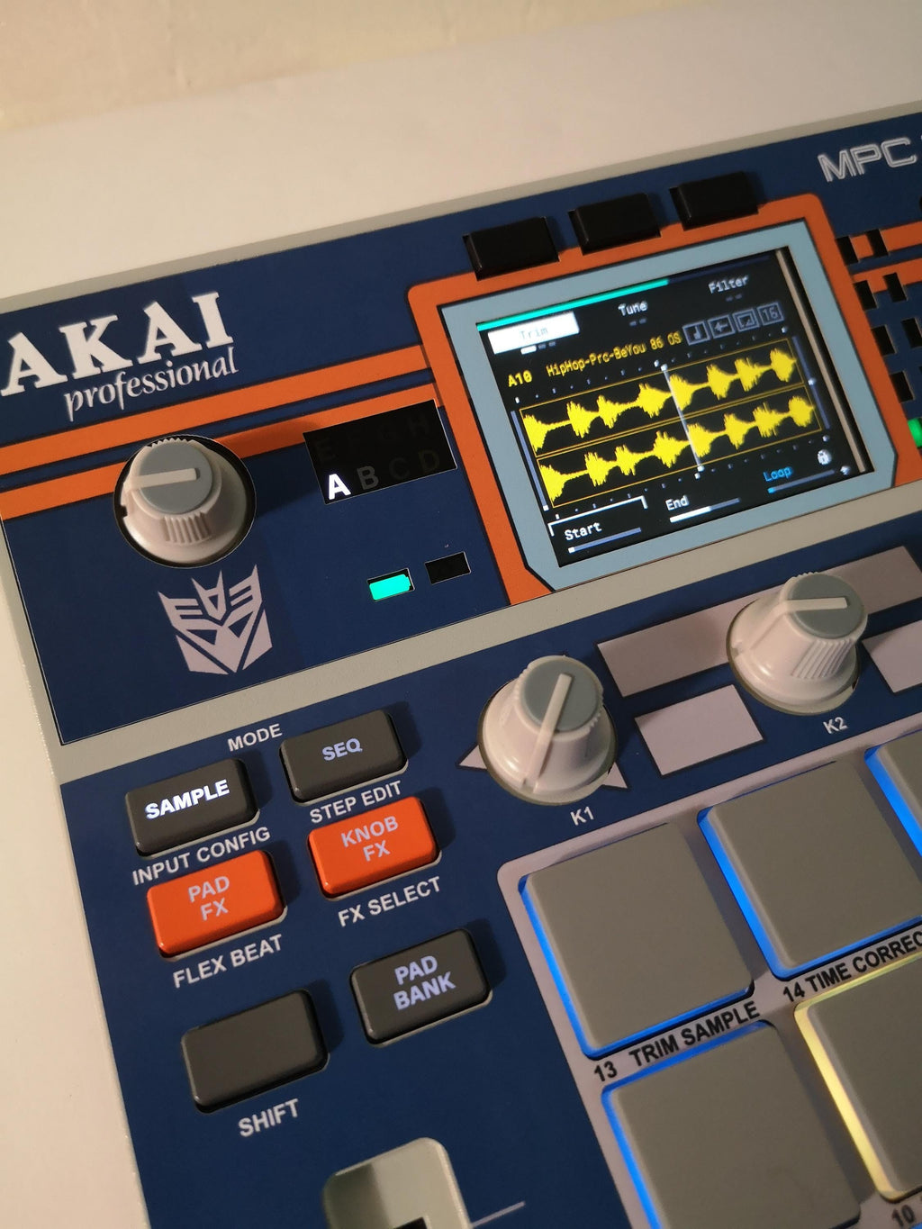 Transformers Soundwave - Akai MPC Sample Skin by Lofi Andy