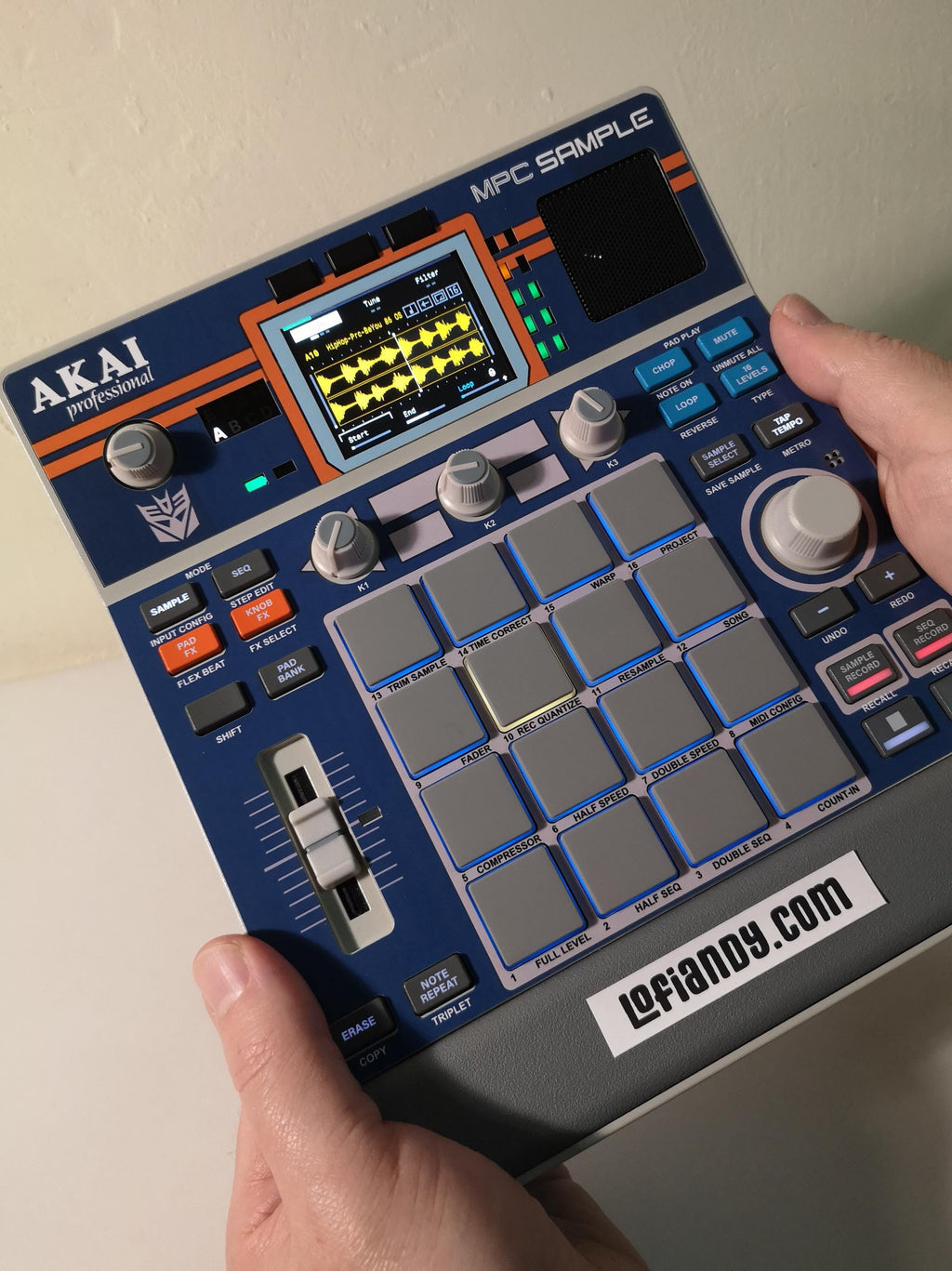 Transformers Soundwave - Akai MPC Sample Skin by Lofi Andy