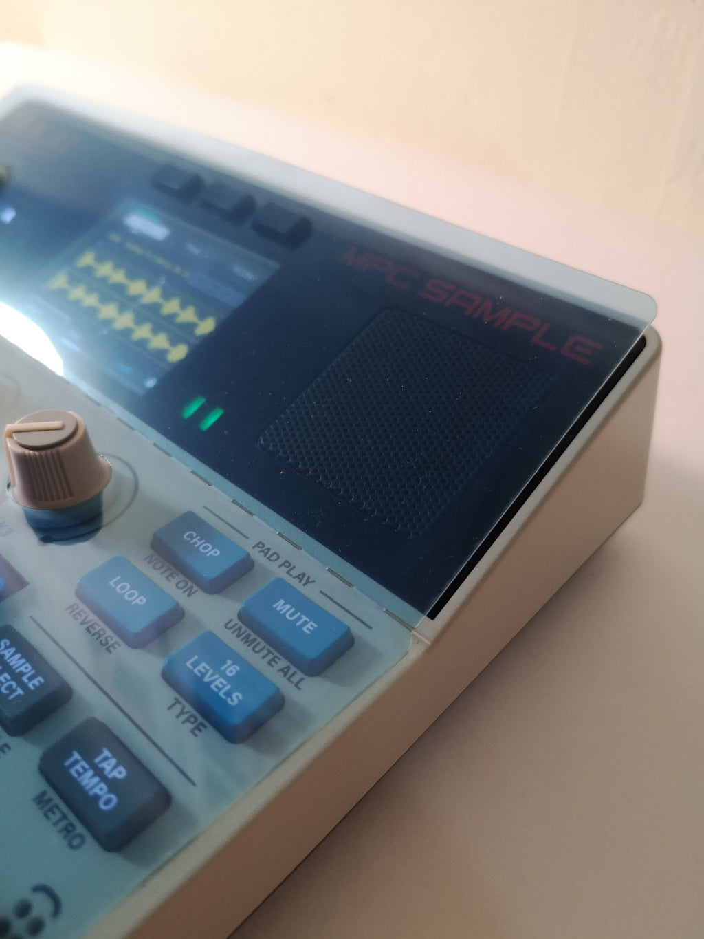 Translucent Blue Dust Cover - AKAI MPC Sample
