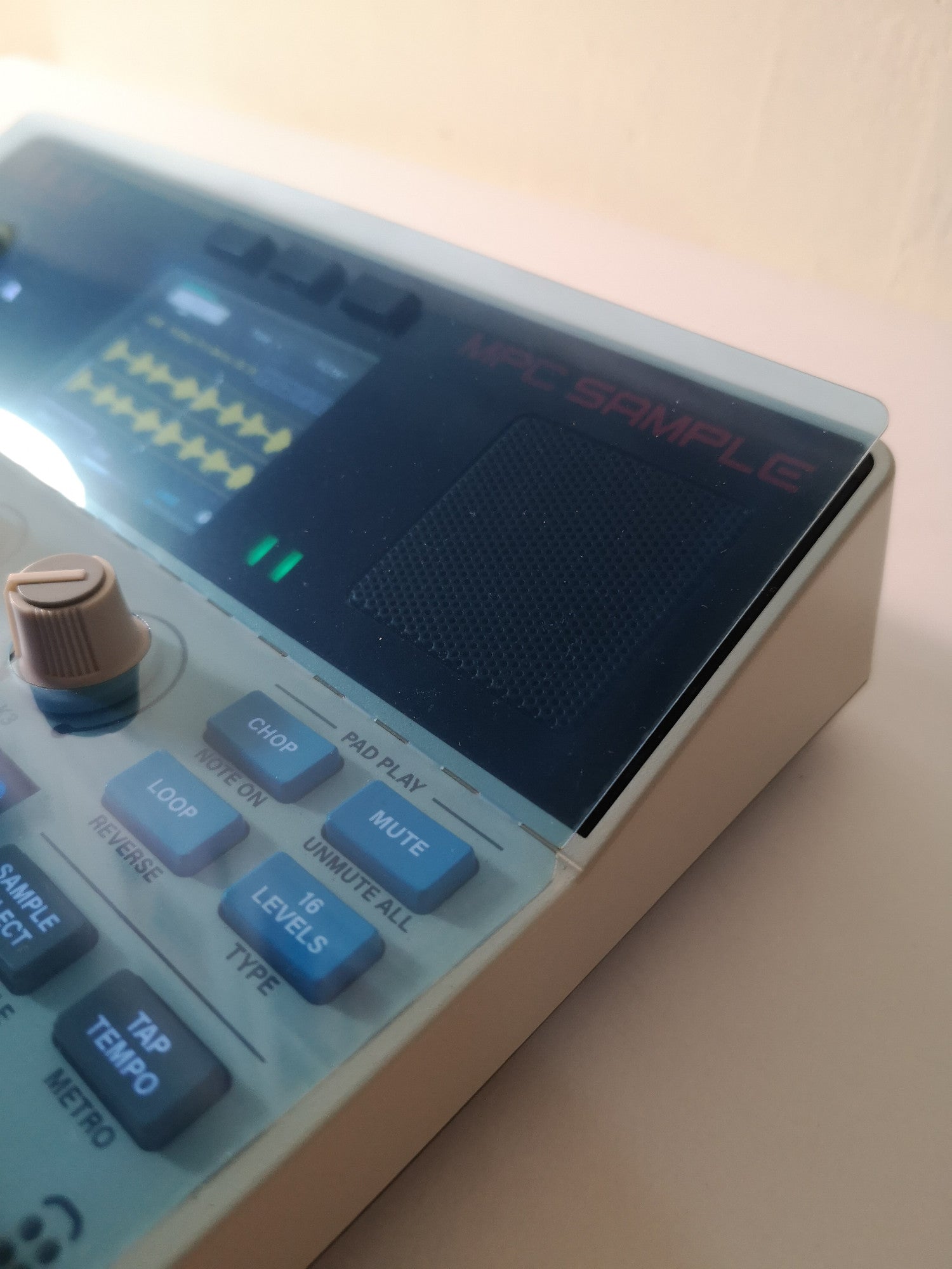 Translucent Blue Dust Cover - AKAI MPC Sample