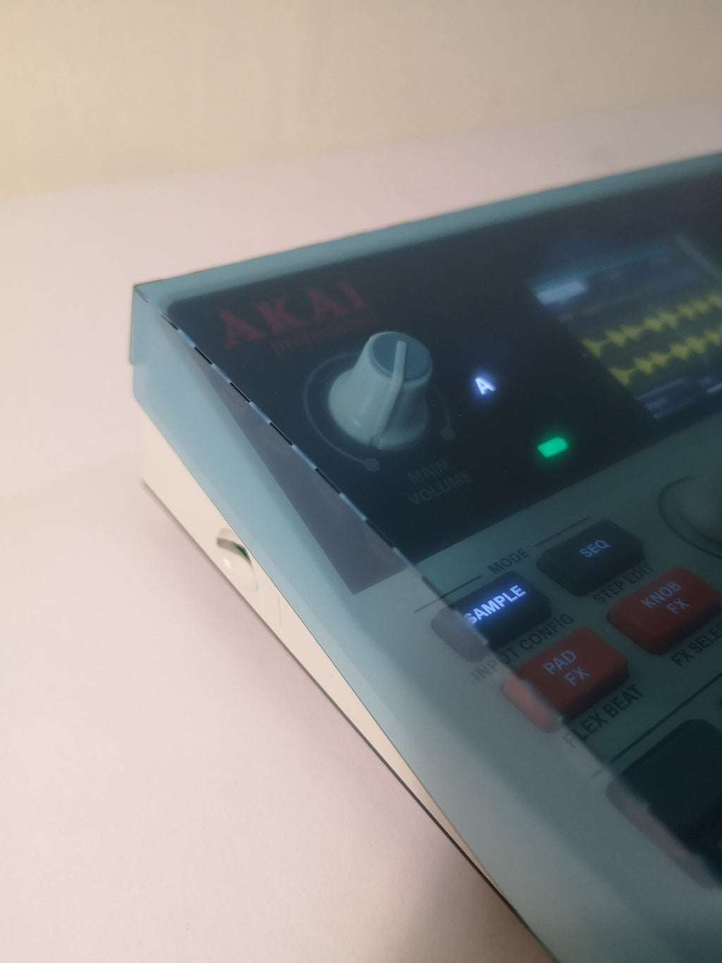 Translucent Blue Dust Cover - AKAI MPC Sample