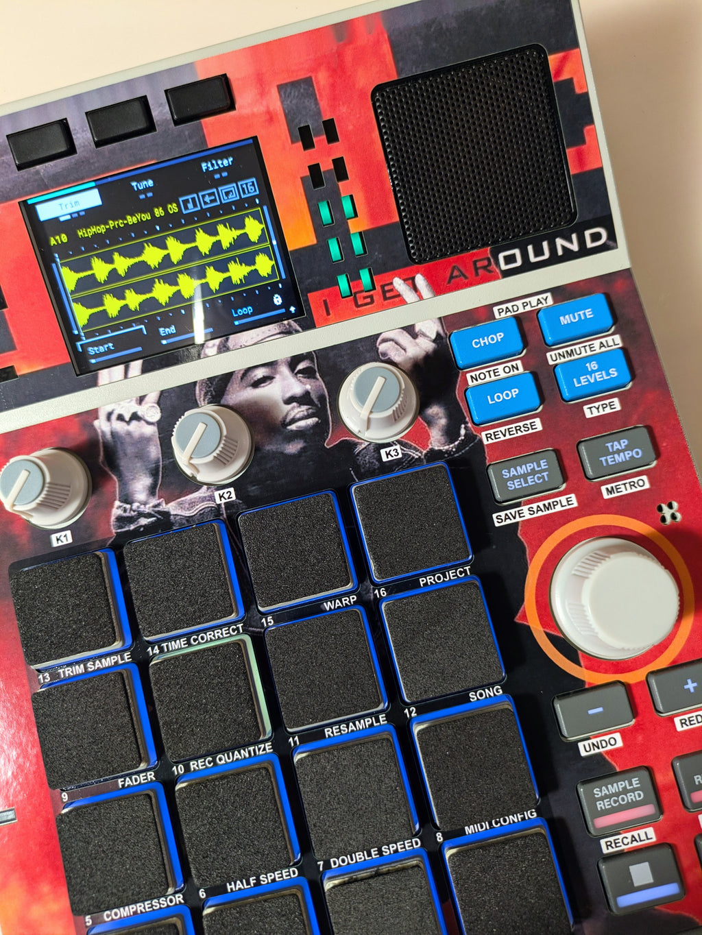 Tupac - I Get Around - AKAI MPC Sample Skin