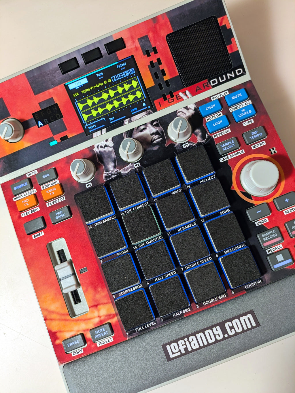 Tupac - I Get Around - AKAI MPC Sample Skin