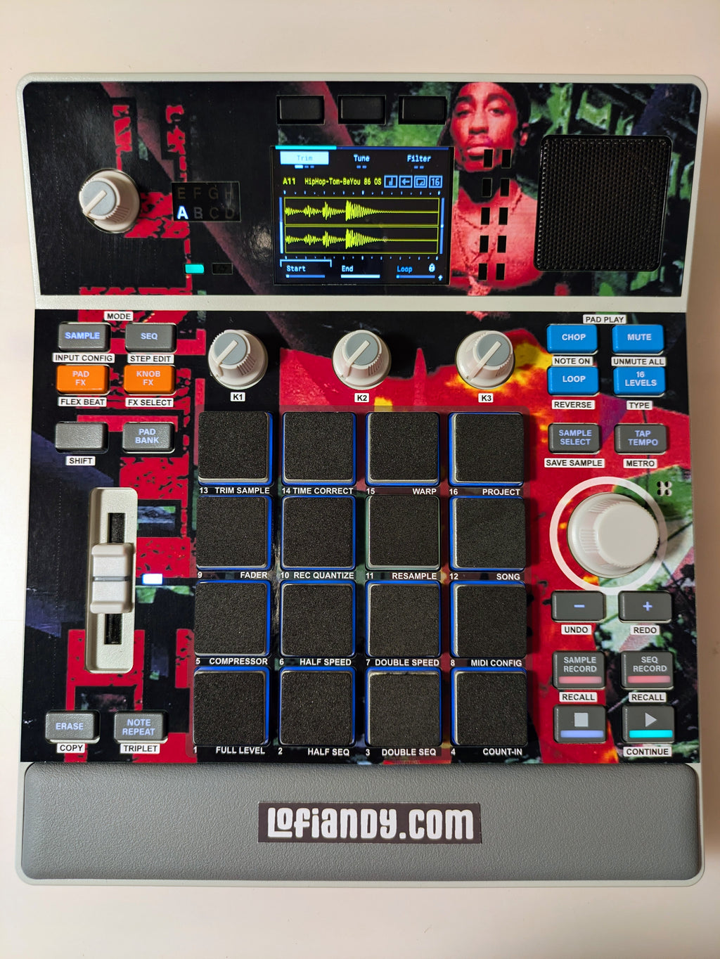 Tupac - Strictly 4 my Niggaz - AKAI MPC Sample Skin