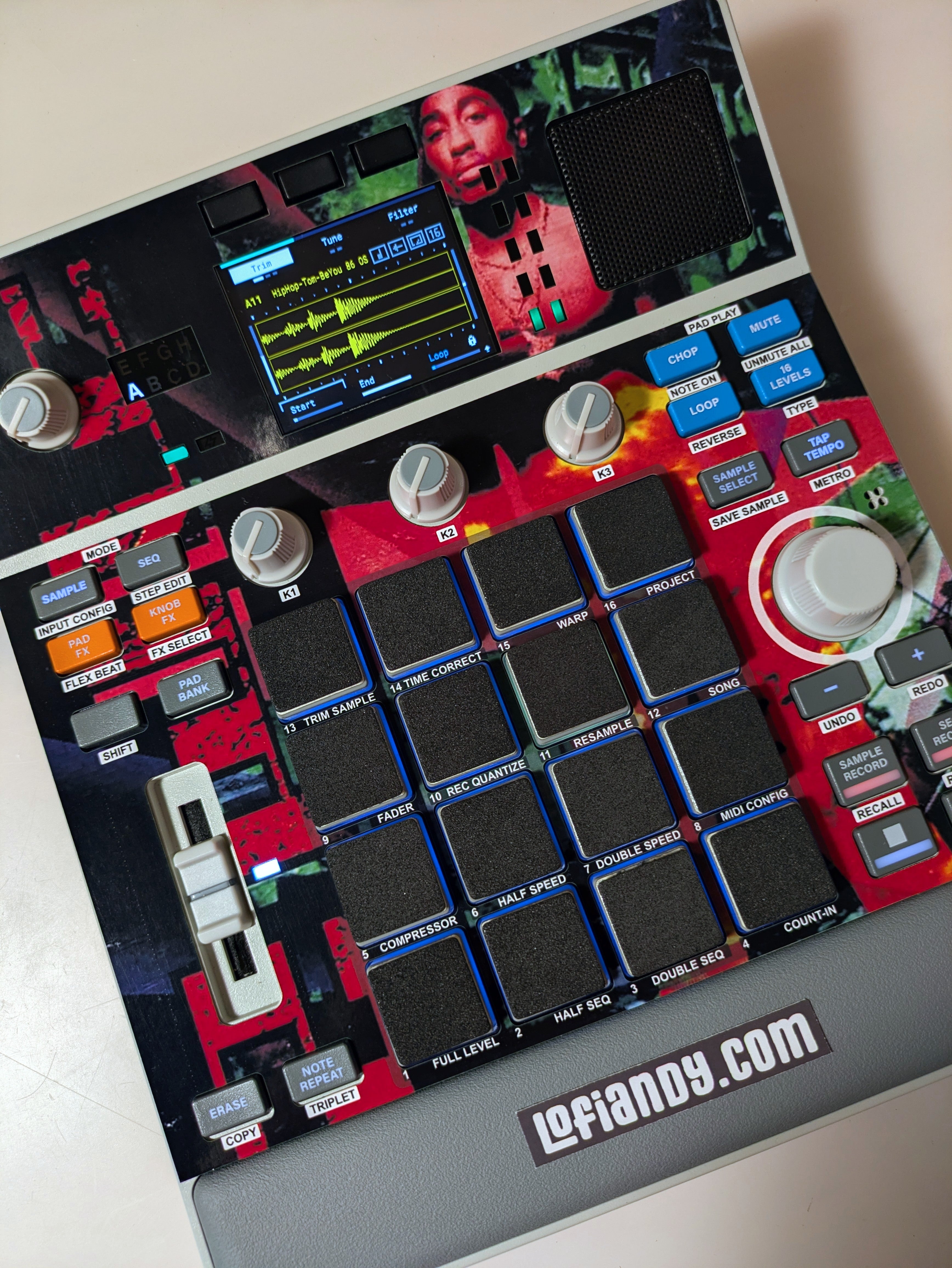 Tupac - Strictly 4 my Niggaz - AKAI MPC Sample Skin