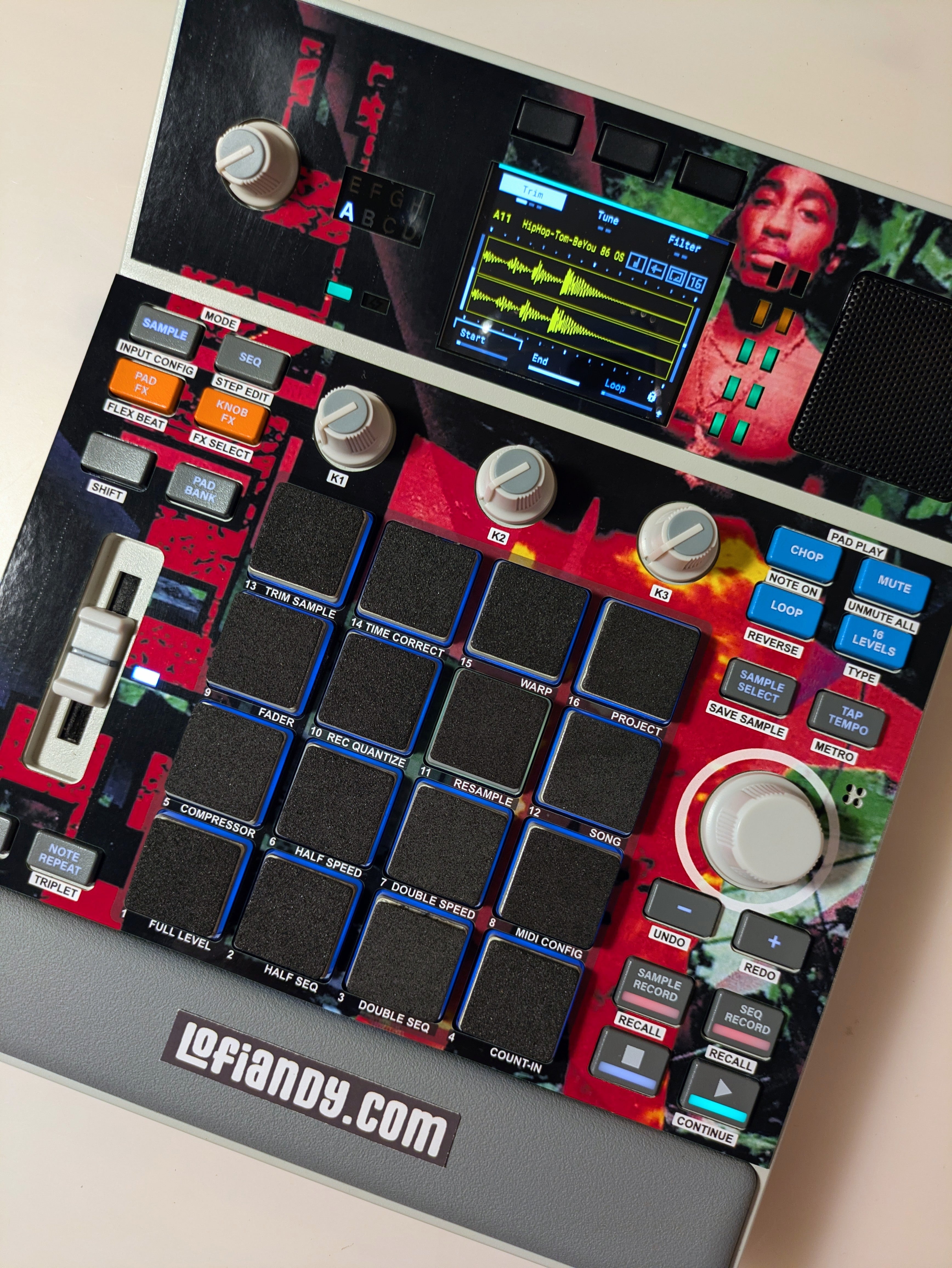 Tupac - Strictly 4 my Niggaz - AKAI MPC Sample Skin