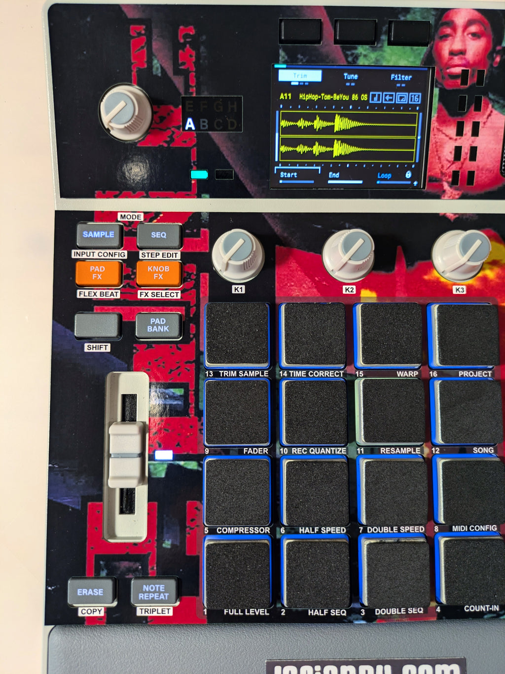 Tupac - Strictly 4 my Niggaz - AKAI MPC Sample Skin