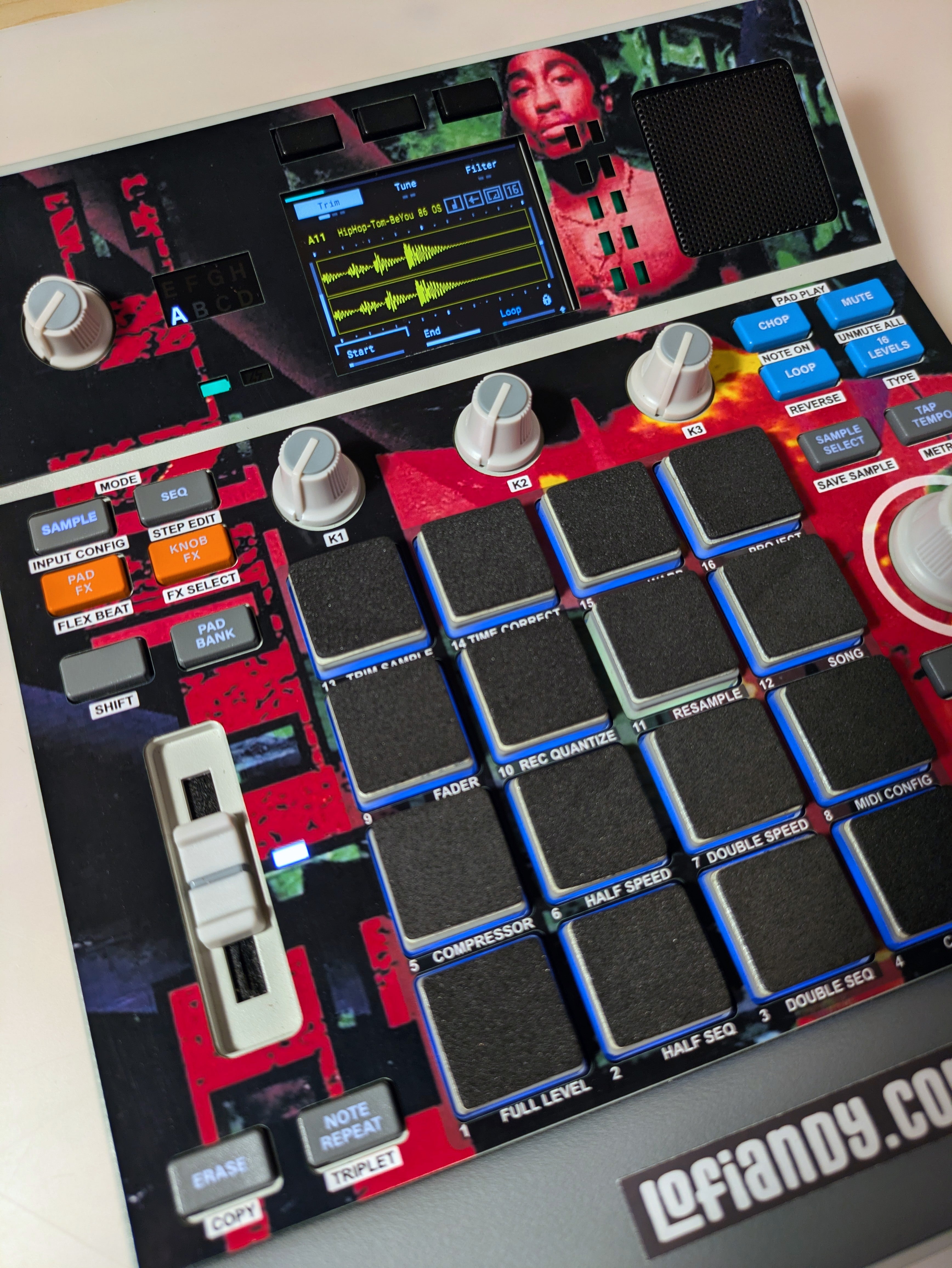 Tupac - Strictly 4 my Niggaz - AKAI MPC Sample Skin