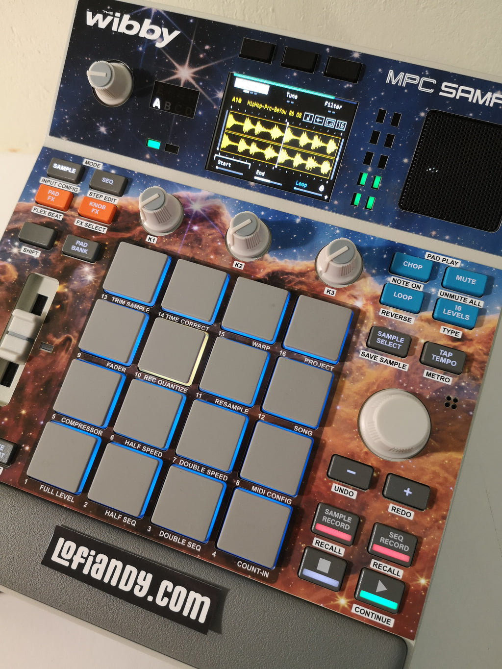 MPC Sample Custom Skin - Lofi Andy