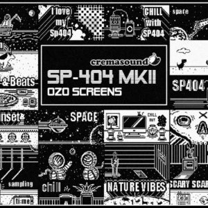 OZO Screens - SP-404 MK2 Startup Logos by CremaSound