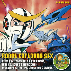 Robot Cartoons SFX V.1 Sound Pack by LofiAndy